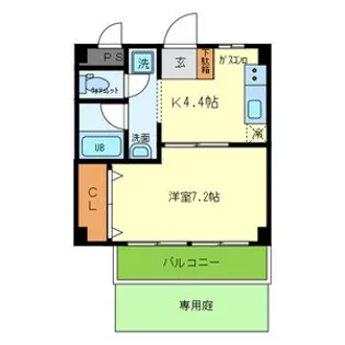 NSハイム【1階】の間取り