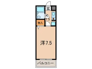コスミック【4階】の間取り
