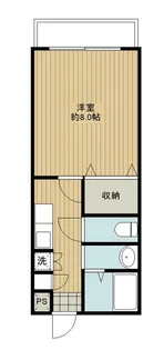 ラ・セーヌ賀来壱番館【5階】の間取り