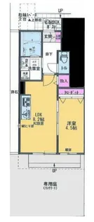 アビオン西国【1階】の間取り