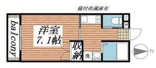 キチーム津田沼 ANNEX【2階】の間取り