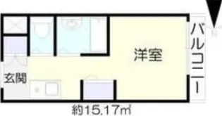 ラ・フォーレ桜宮II【4階】の間取り