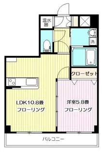 レゾナンス中野【2階】の間取り