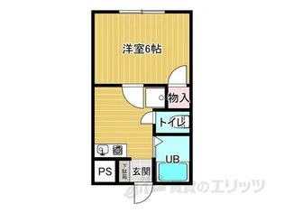 ブラン栄町【2階】の間取り