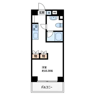 ヨウコースクウェア板橋【6階】の間取り