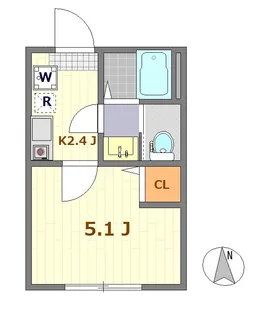 パインリーヴス小岩【3階】の間取り