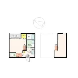 グランヴィスタ原町【2階】の間取り