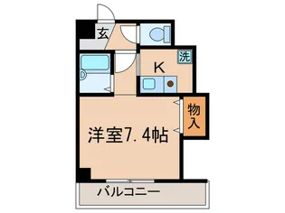 エスペランサ伏見【2階】の間取り