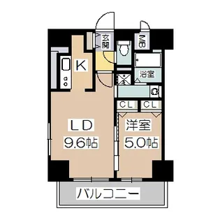 サンセリテ至誠会松崎町【7階】の間取り
