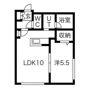 Supreme【1階】の間取り