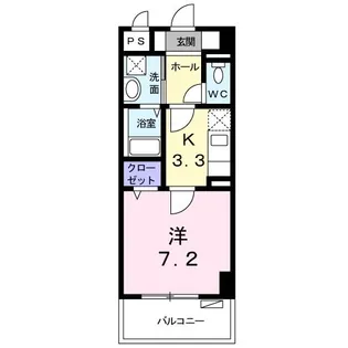 ブローテ 古蔵【3階】の間取り