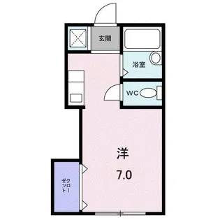 ソリッドリファイン平沼橋【1階】の間取り