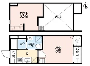 ブエナビスタ長町【2階】の間取り