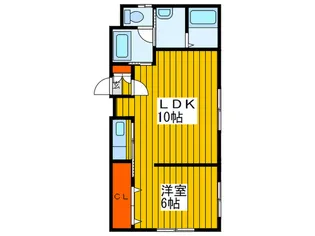 COG月寒公園【2階】の間取り
