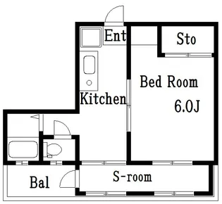 ハイデンスオクダ【4階】の間取り