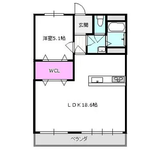 芦田ビル【3階】の間取り