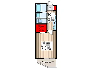 サンフェリス新所沢【2階】の間取り