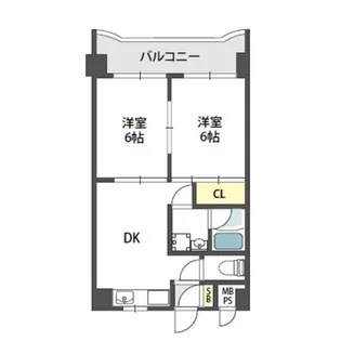 Serie深江橋【2階】の間取り