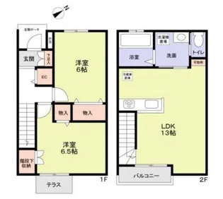 bella foresta【2階】の間取り