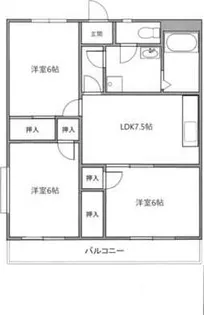 エトワール湘南【2階】の間取り