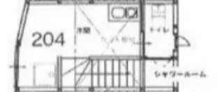 サークルハウス蒲田壱番館【2階】の間取り