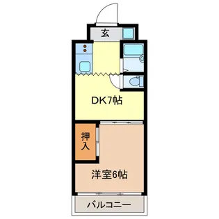 江戸宿阿部喜【3階】の間取り