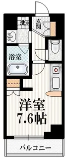 ベルヴュ代々木2【1階】の間取り