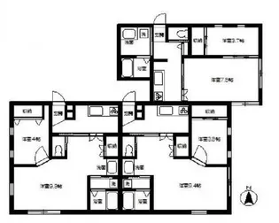 ハーモナイズ【1階】の間取り