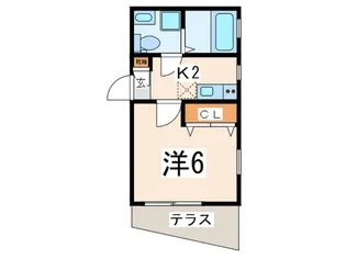 プリムロ-ズヒル弘明寺【1階】の間取り