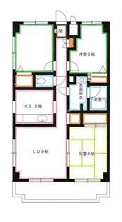 チェリーコート武蔵小金井【4階】の間取り