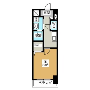 プライマリーステージ【4階】の間取り