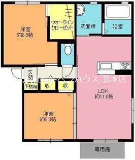 シェレンバウム C【1階】の間取り