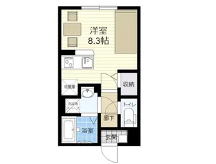 イーストヒルズA棟【2階】の間取り