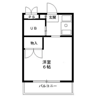 シャインハイム草加新田I【2階】の間取り