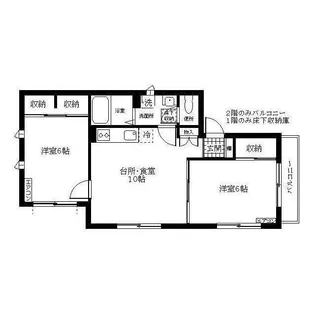 Primeiro.M【2階】の間取り