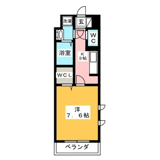 プルミエール台【2階】の間取り