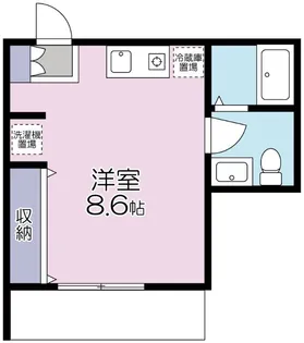 URBAN ARK【1階】の間取り