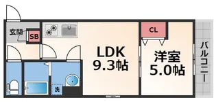 PARKSIDE MITO【2階】の間取り