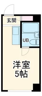 Mマンション【3階】の間取り