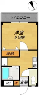 フォンテーヌ一番館【2階】の間取り