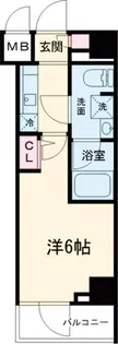 メインステージ北千住IV【8階】の間取り