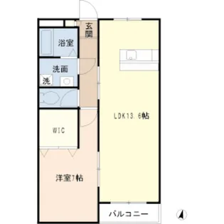 アヴニール【2階】の間取り