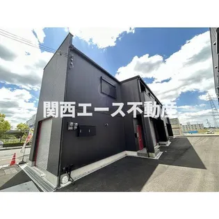 高野道ガレージハウスA棟の外観