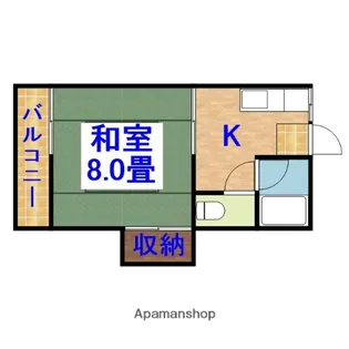 蘇我野ハウス2号棟【1階】の間取り
