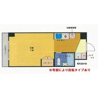 エストレージャ湘南【7階】の間取り