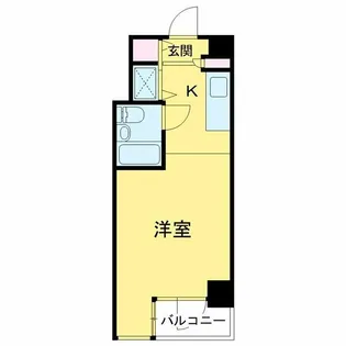 ベルトピア多摩川【1階】の間取り