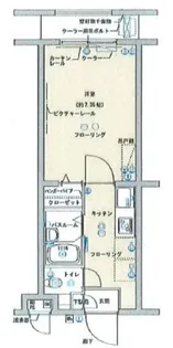アヴィニティー調布南【1階】の間取り