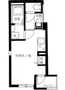 サンパレスII【2階】の間取り