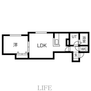 シルキー白石【2階】の間取り
