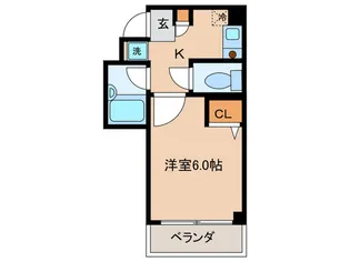 パライッソはやし【4階】の間取り